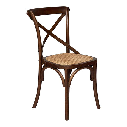 Silla estilo Thonet color nogal