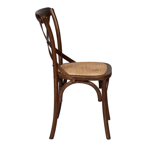 Silla estilo Thonet color nogal