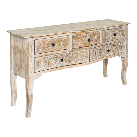 Mesa consola de madera Nil