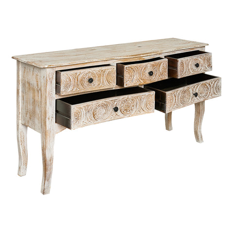 Mesa consola de madera Nil