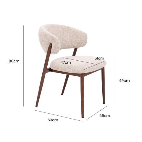 Silla de comedor Nill Nordic