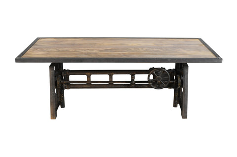 Mesa de comedor industrial elevable Iria