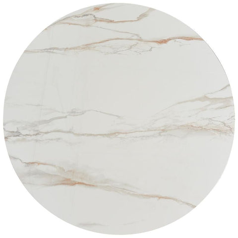 Mesa de comedor Tuli cobre piedra sinterizada - Vintahome