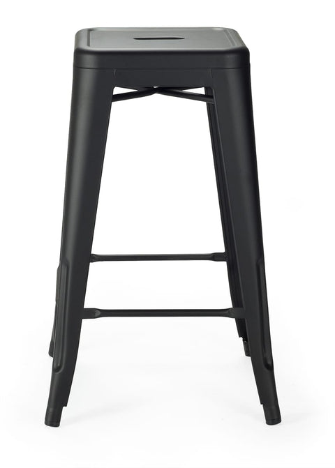 Taburete de bar  industrial Rolix 75 cm colores