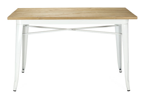 Mesa de comedor lix rectangular madera natural