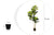 Planta artificial Ficus Tree 175