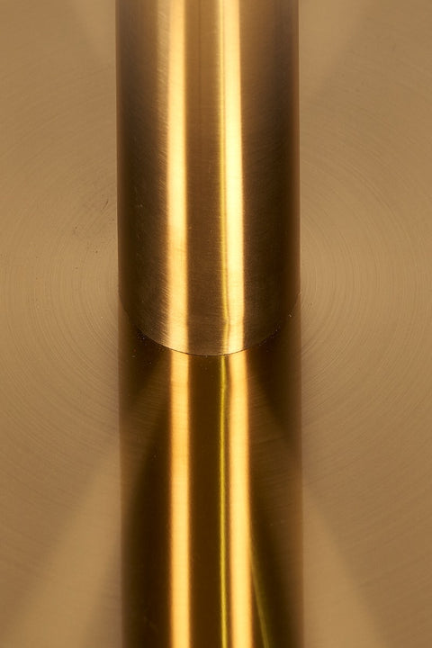 Base mesa hosteleria inoxidable dorada redonda Xanna 45cm