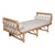 Sofá cama de bambú cojines Caribe