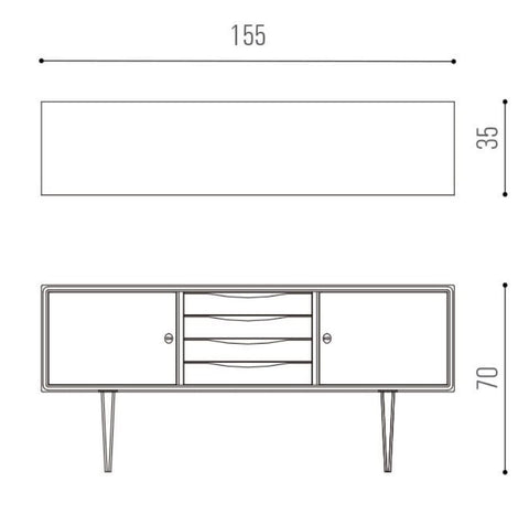 Mueble nórdico Igor