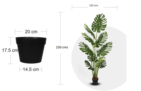 Planta artificial Monstera Philo 230