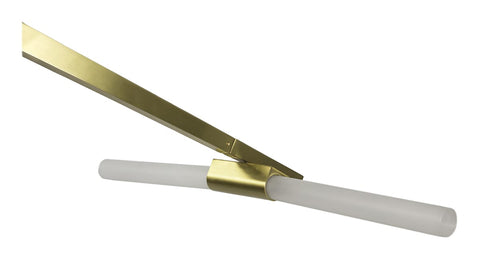 Lámpara de techo diseño Coria 6 oro
