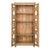 Vitrina de madera vintage con puertas acristaladas Manao