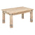 Mesa de centro de madera maciza Fenix