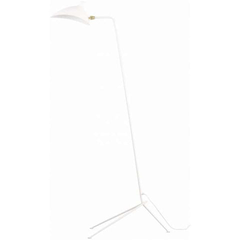 Lámpara de pie diseño Serge Mouille - Blanco