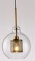 Lámpara de Techo Cristal  Diseño Ceilán