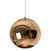 Lámpara de techo diseño Ball bronce