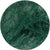 Mesa comedor inox oro tapa mármol verde 120 cms